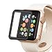 Produktbild IPOTCH Hartglas Film Displayschutz Glasfolie Displayschutzfolie mit Schwarzer Rahmen für iWatch Series 1 2 3 - klar - 42mm