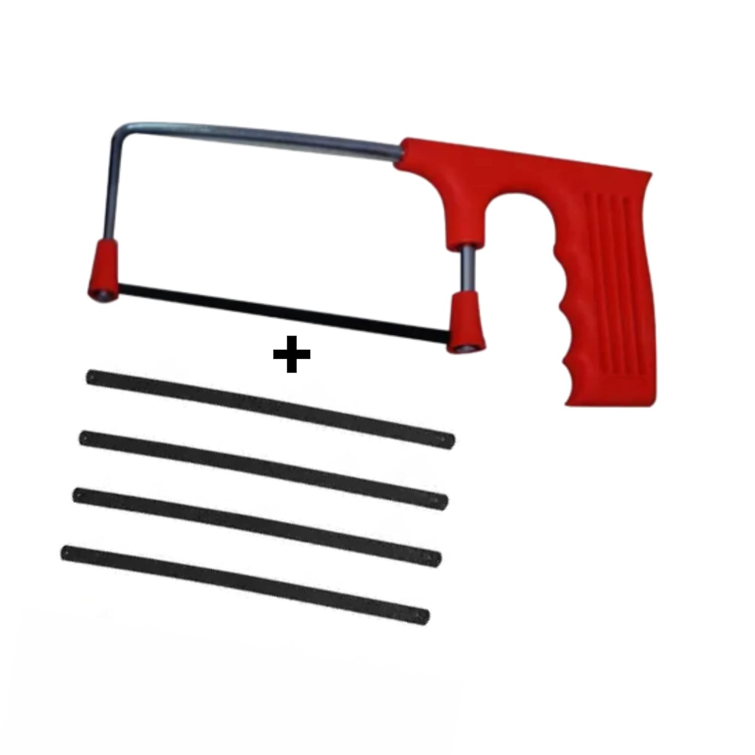 Naveen Junior Hacksaw Frame (PVC) With 5 pieces of Blade 150MM (6 INCH