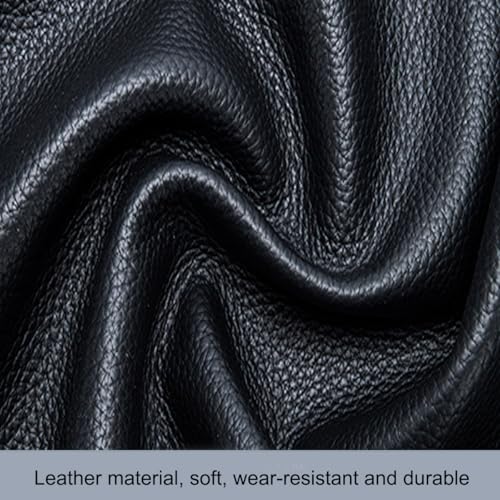 Unisex Pebble Leather Wallet, Genuine Leather Soft Purse for Coins and Cards, Small Wallets with Credit Card Holder for Women, Card Holder & Coin Purse (Dark purple)4