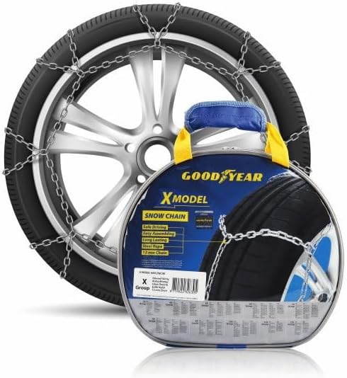 Goodyear Hizli Sök-Tak Ekstra Güçlü Kar Zinciri, 6 cm × 3,20 mm