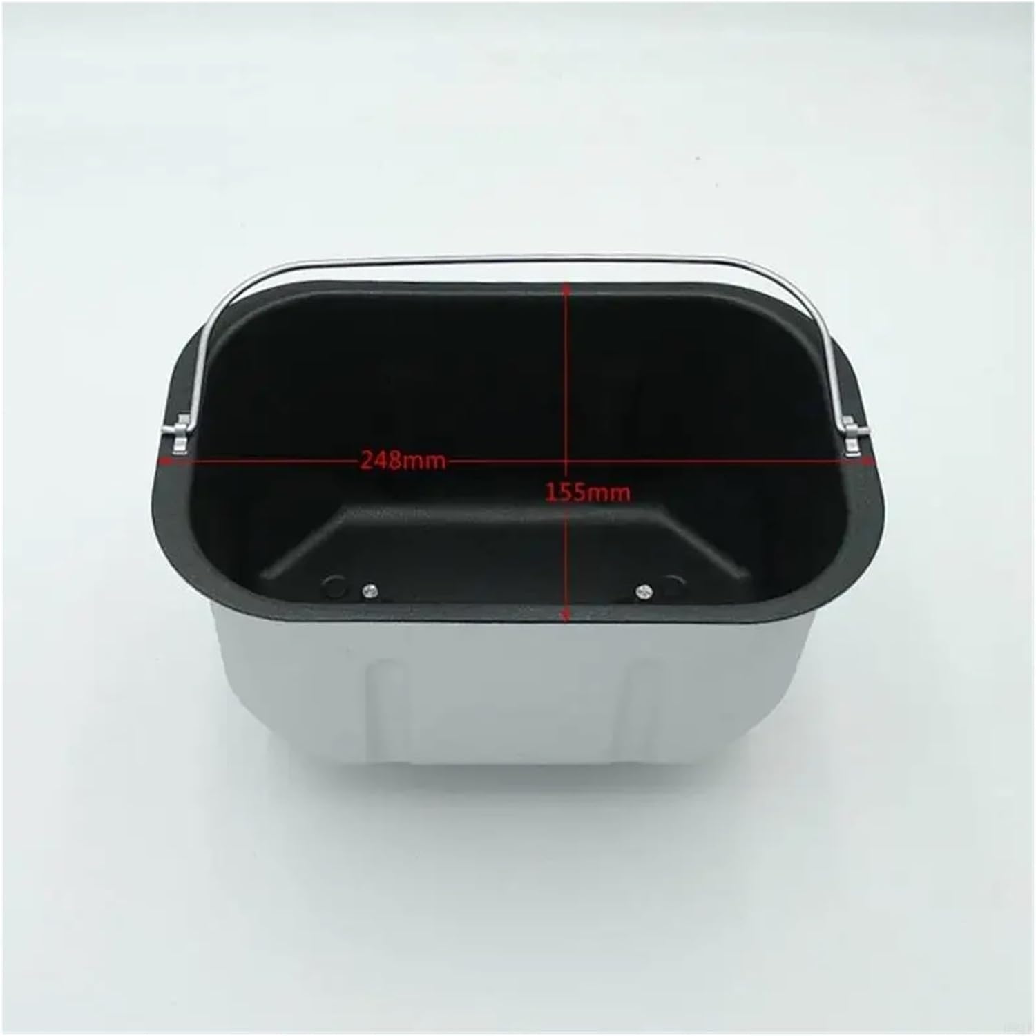 F92F Bread Machine Liner Mixing Bucket Pans With Kneading Paddle Maker Universal Replacement Part
