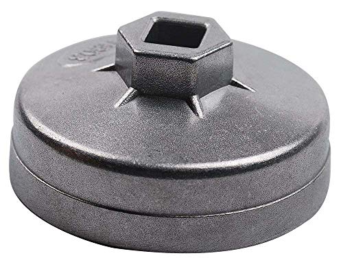 OxoxO schl眉ssel f眉r 脰lfilter mit 14 Rillen, 74 mm