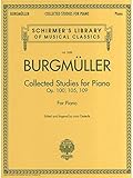 Johann Friedrich Burgmüller: Collected Studies For Piano - Op.100, Op.105, Op.109 - Partitions