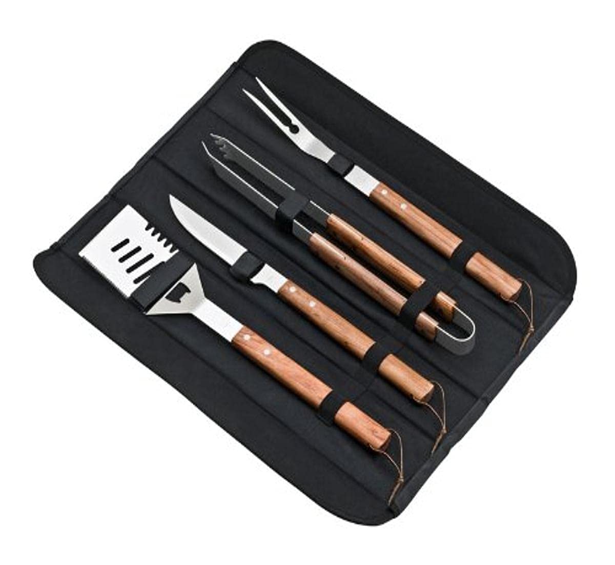 Deglon 8031603-V - Juego de utensilios para barbacoa (4 piezas)