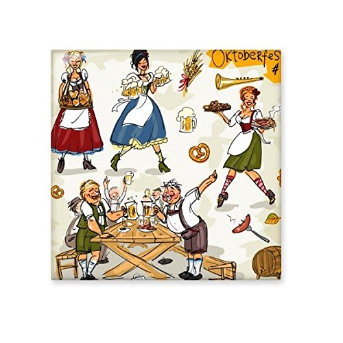 Carreaux céramique Bisque illustration culture Allemagne cuisine