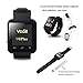VCALL U8 Plus Bluetooth Smartwatch Smart Watch Wristwatch Long Battery Life Barometer Phone Mate for Samsung Huawei HTC Android Smartphones-Black