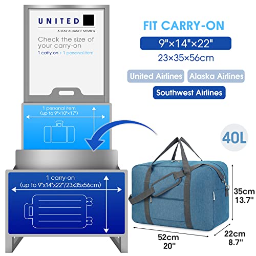 Narwey Foldable Duffle Bag 40L