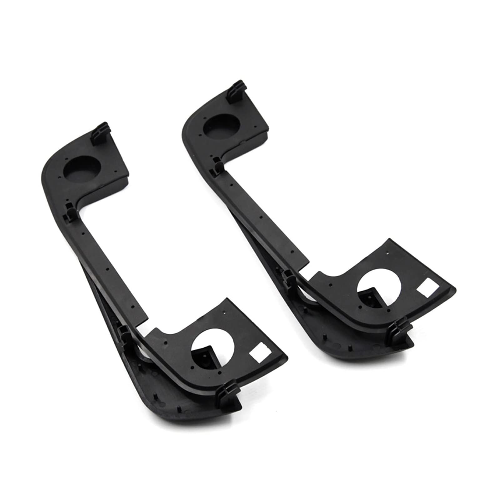 Lsdsaaza Rear 1Pair Sliding Exterior Handle For Bmw E36 E34 E32 For 3 5 7 Series 51218122442 51218122441 Exterior Door Handle Kit Covers With Rubber Seals Gasket(Rear 1Pair)