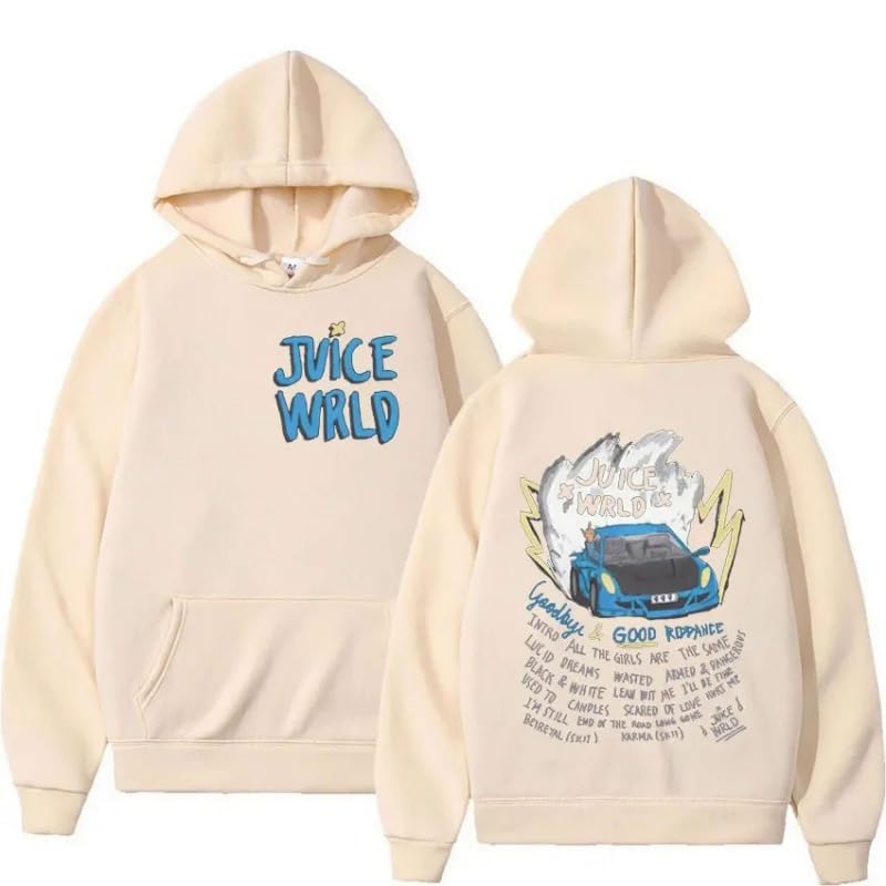 Image of Men's and women's hooded retro sportswear Y2K sportswear fashionable hip-hop casual jacket autumn and winter clothing