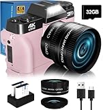 2024 Upgrade VJIANGER Digital Camera for...