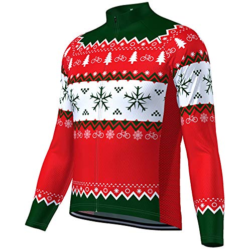 Maillots de cyclisme homme respirants et manches longues de VTT