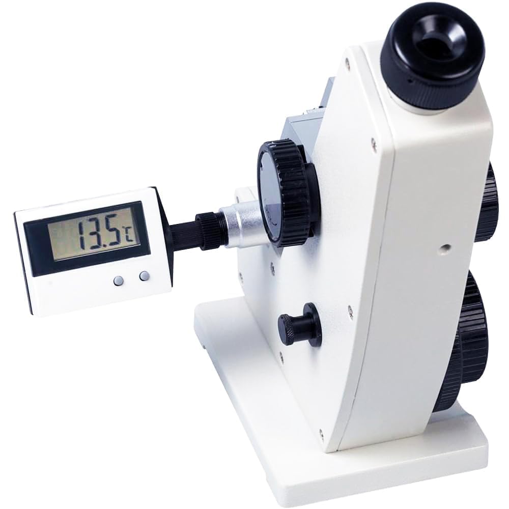 Monocular Abbe Refractometer Brix Refractometer ABBE Refractometer Refractive Index nD 1.3000-1.7000 Accuracy(nD) ±0.0002 For Sugar,Pharmaceutical,Beverage,Petroleum,Food,Chemical Industries,Etc