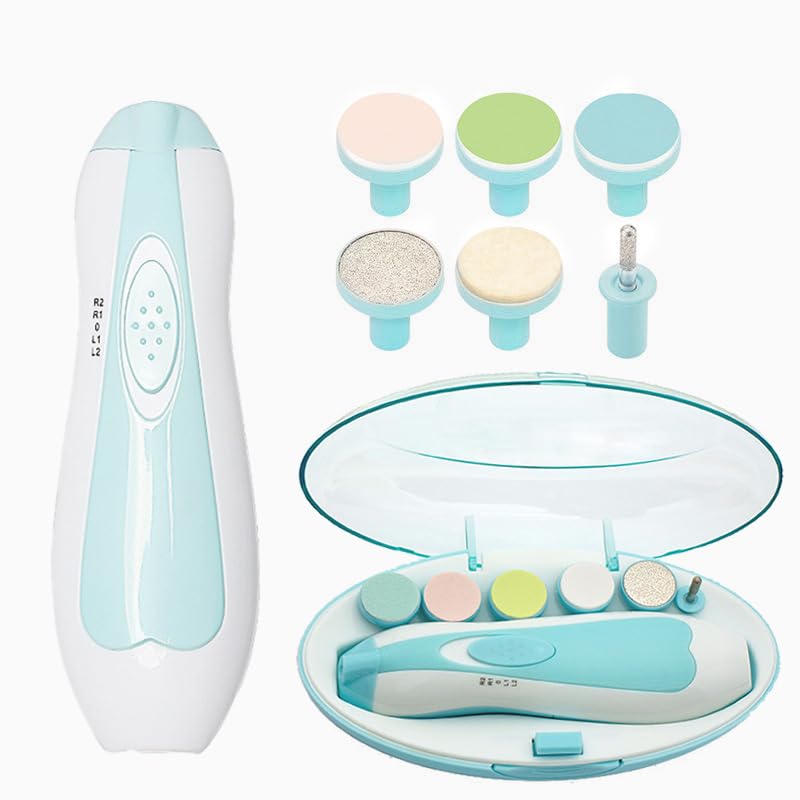 Baby Nail Trimmer Electric Safe Baby Nail Clippers Baby Nail File Kit Manicure Set