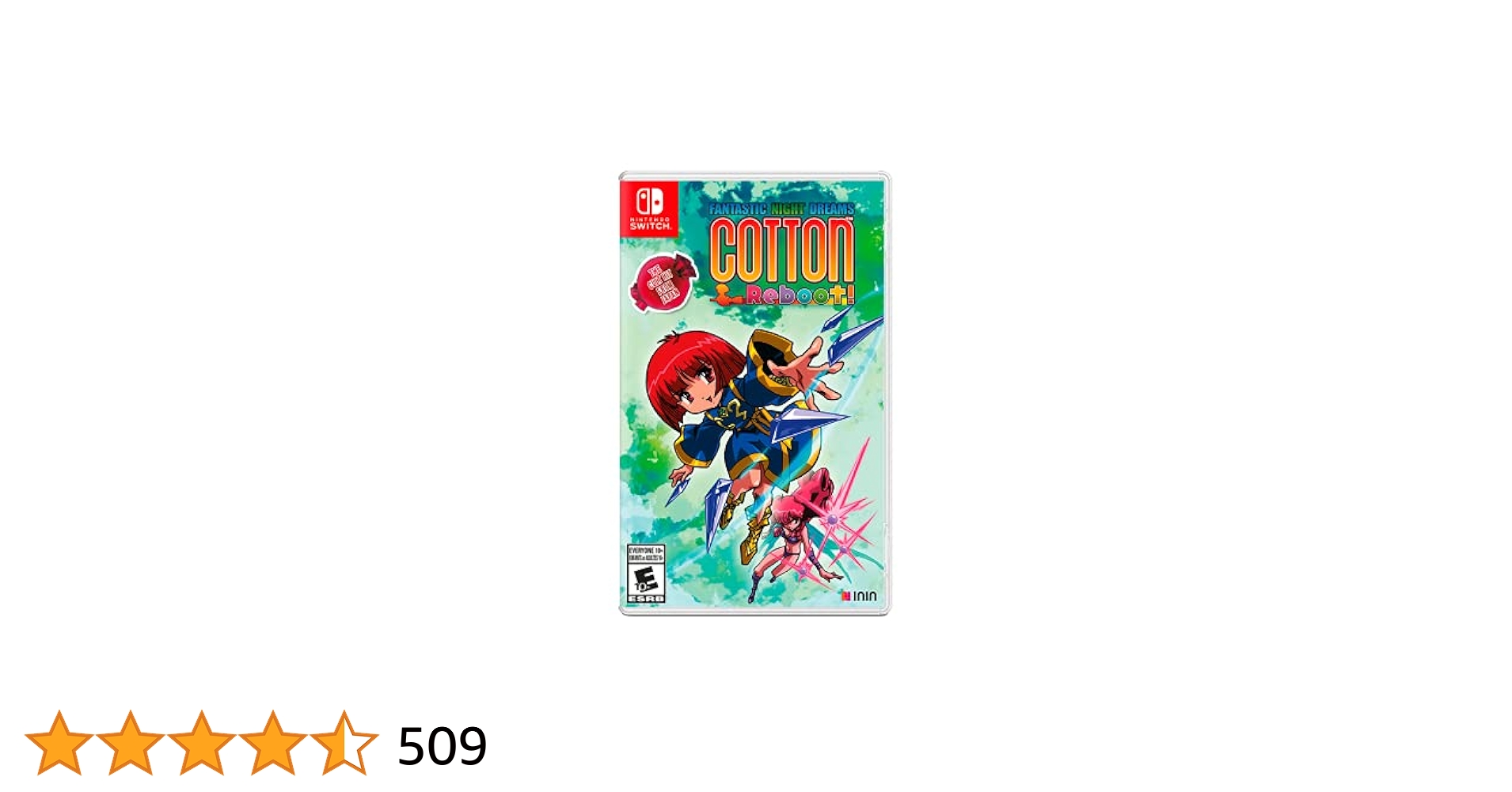 COTTON Reboot! Nintendo 海外限定版499個限定 Amazon.com: Cotton Reboot! - Nintendo Switch : Everything Else
