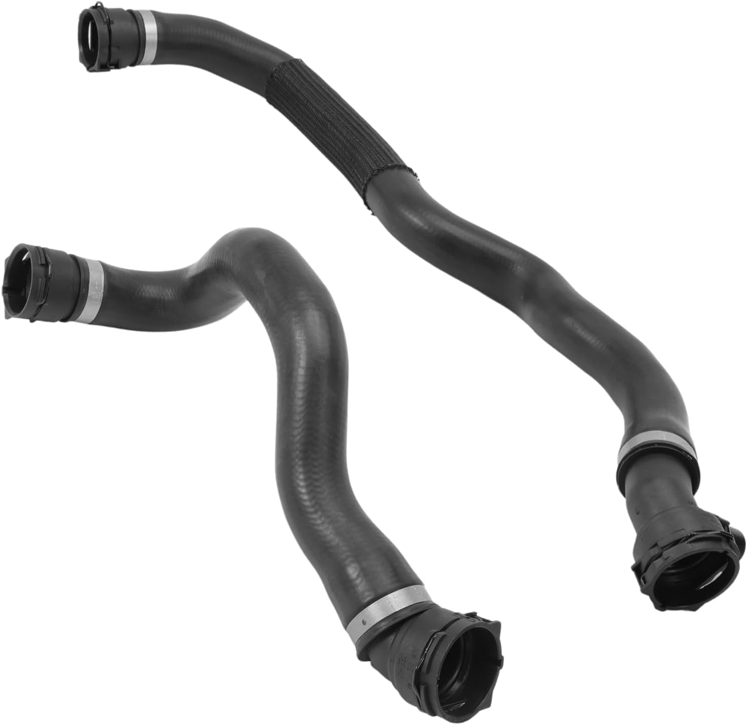 Upper and Lower Radiator Coolant Hose Set Fits X3 G01 2018-2019,X4 G02 2019, Replace 17127535529, 17127535531