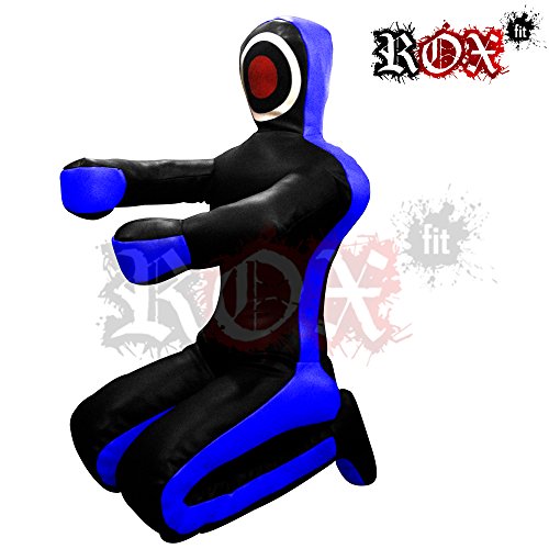 image for Grappling Dummy by ROX Fit MMA Grappling Dummy BJJ Training Bag Black 