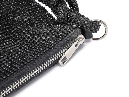 Image of YUWITA Sparkly Rhinestone Purse Evening Bag, Clutch Purses for Women Going Out Dressy Small Handbag