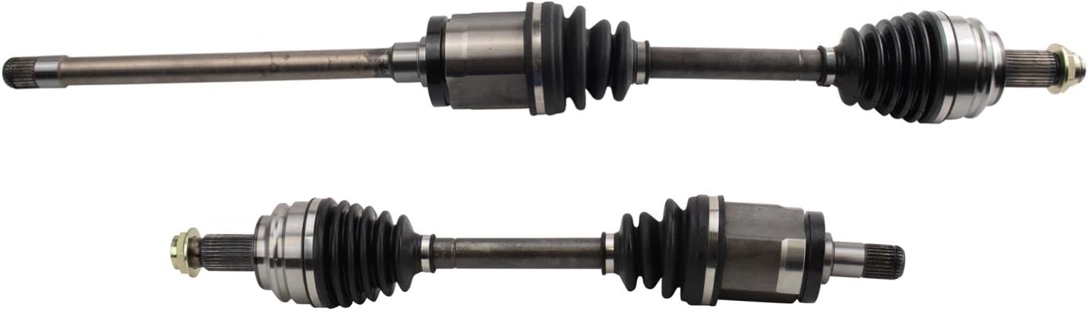 TRQ Front CV Axle Shaft Assembly Set Compatible with 2004-2010 BMW X3
