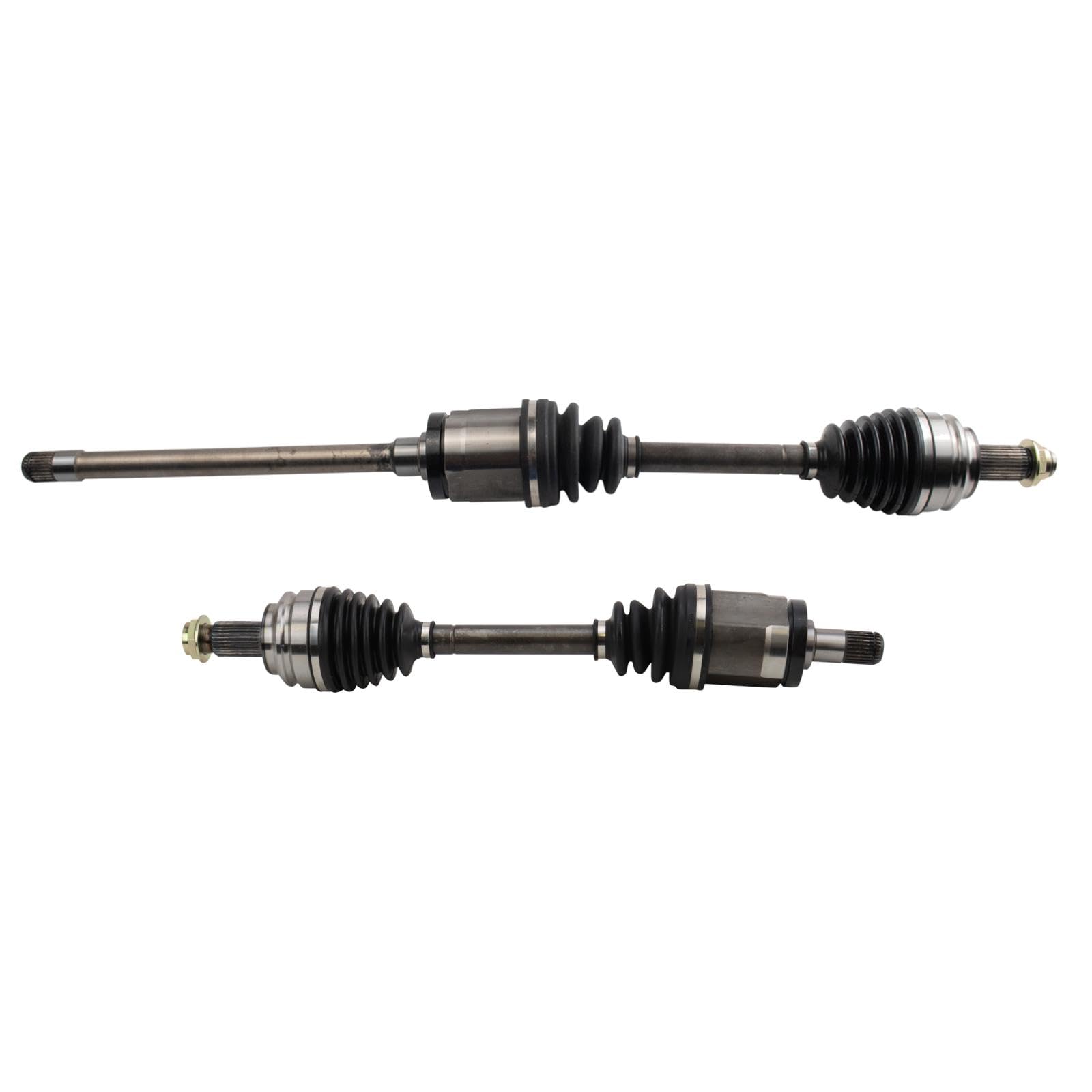 TRQ Front CV Axle Shaft Assembly Set Compatible with 2004-2010 BMW X3