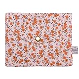 Équipée d'un bouton pression doré pour une fermeture sécurisée et facile à utiliser