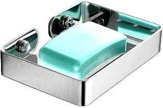 JPS® Stainless Steel 304 Grade Bathroom Soap Holder/Soap Stand/Soap Dish for Bathroom/Bathroom Accessories(Chrome Finish) – Made in India (Pack of 5)