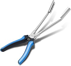 CCLIFE Long Nose Candle Pliers Pliers for Spark Plug Caps, 290 mm