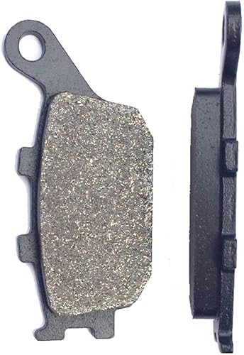 Miniatura 4 de Para Yamaha FZ6 Fazer 2004-2010 XJ6 Diversion 2013-2016 motocicleta pastillas de freno trasero kit semi metálico (Color  1 par)