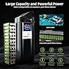 CXZCXZ 48V 20Ah E-Bike Battery,250W/350W/500W/700W/900W/1000w Lithium Battery for Folding Electric Bikes,Ebike Replacement Batteries with 2A Fast Charger,Safety Lock,Phone APP（48V 20AH #4
