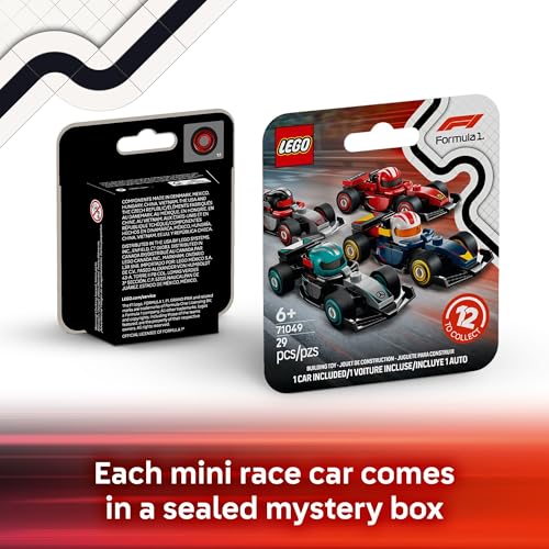 LEGO F1 Collectible Race Cars, 6 Pack - Building, photo 3 of 4