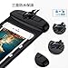 WorCord Universal Waterproof Case [Triple Lock] Cellphone Dry Bag Pouch with Armband Neck Strap for Outdoor Swimming Skiing Activies for iPhone, Samsung and More Smartphone up to 6.3 Inche – Black