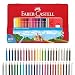 Faber-Castell Classic Colored Pencils Tin Set, 48 Vibrant Colors in Sturdy Metal Case