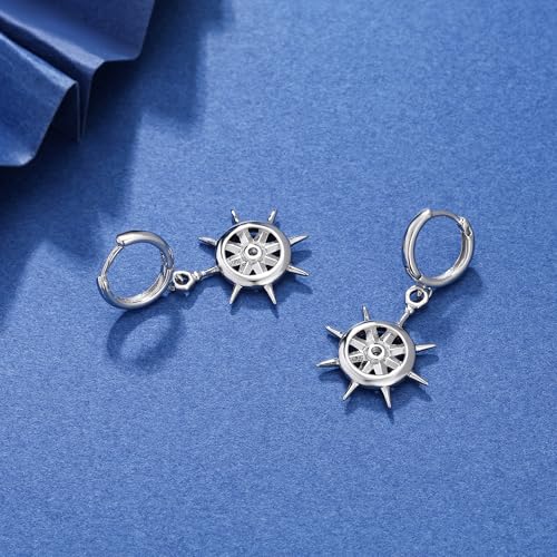 Gale Hopp Earring Game Silver Crystal Hoop Earring Jewelry Figure Cosplay For Game Lovers3