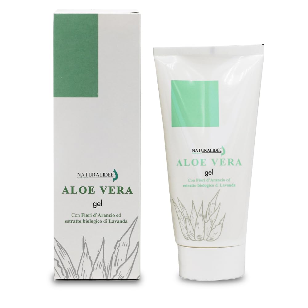Aloe Vera Gel | Pelle Idratata e Lenitiva | Agente Protettivo per Pelle Sana e Radiosa | Formula Potente