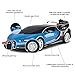RASTAR Bugatti Veyron Chiron RC Car 1:24 Scale Remote Control Toy Car, Bugatti Chiron R/C Model Vehicle for Kids - Blue
