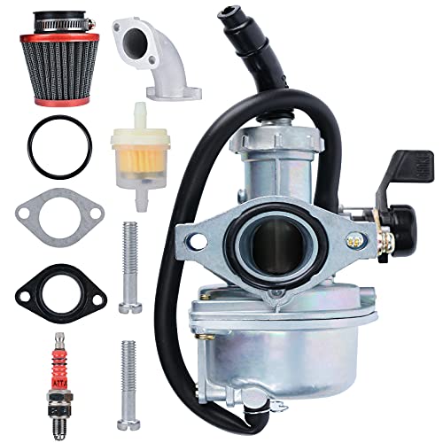 PZ22 Carburetor with Air Filter Spark Plug for 110cc 125cc Dirt Bikes Pit Bike Monkey Scooter ATV Quad Go Karts Engines Carb