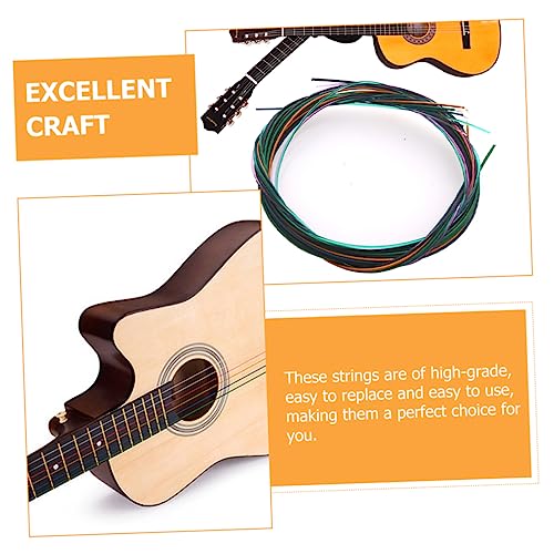 HEMOTON 4 Conjuntos acessório de guitarra clássico fio musical de guitarra guitarras violão folk fio