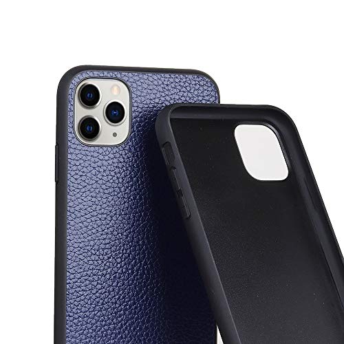 Coque de téléphone cuir véritable compatible iPhone 11 fine