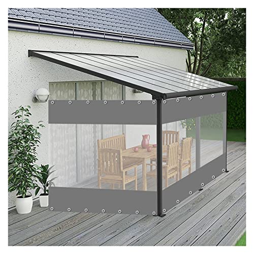 Lona impermeable de PVC para exteriores, cobertizo, garaje, cubierta resistente al frío y a la congelación, 1,2 x 2,2 m, lona resistente a la intemperie para todas las estaciones