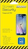 **NEW** FULL COVERAGE Galaxy S6 Edge TPU Film, iMacket ® Screen Protector for Samsung Galaxy S6 Edge with curved side (Explosive Proof TPU)