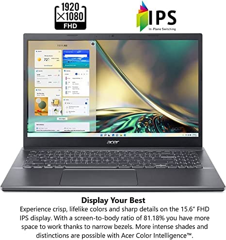 Acer Aspire 5 Laptop - Powerful 12th Gen Intel i7 Performance