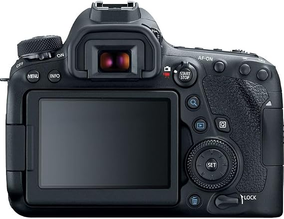 Canon EOS 6D Mark II DSLR Camera Bundle | 26.2MP Full-Frame Sensor, Dual Pixel CMOS AF, Vari-Angle Touchscreen & Full HD Video | Great for Portraits & Travel (1897C002) + 64GB Card + Bag + Battery
