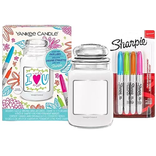 YANKEE CANDLE Sharpie étiquette perso créez votre ambiance salon