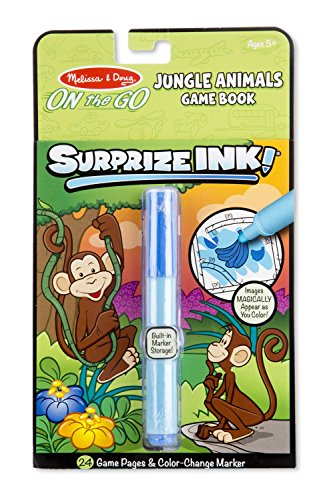 Cadeau d'anniversaire créatif avec le carnet Melissa & Doug Surprize Ink Jungle et Safari