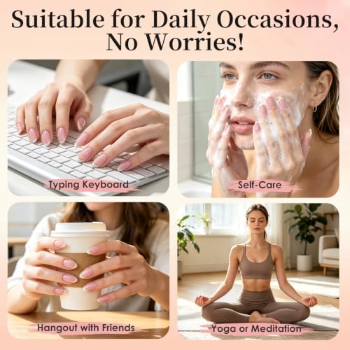 French Tip Press On Nails - image 5