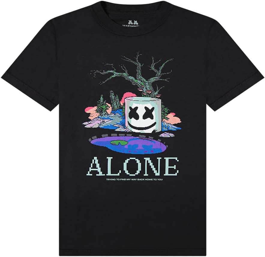 Marshmello - Anniversary Graphic T-Shirt, 100% Cotton, 6 oz, Preshrunk, Unisex