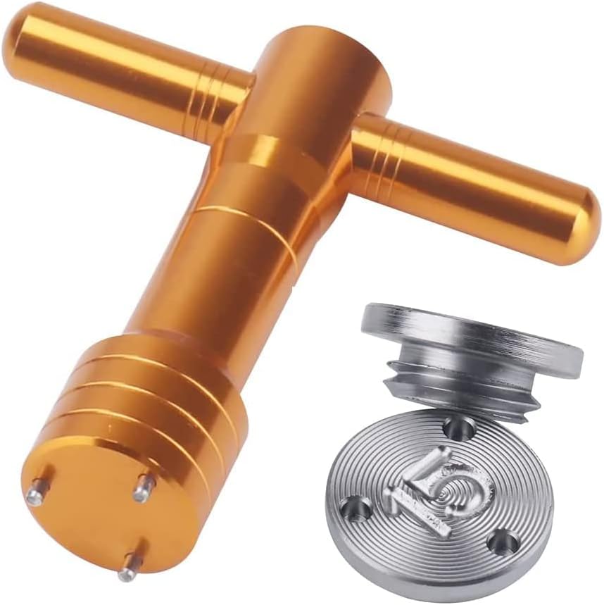 Golf Weights Screws with Wrench Tool for Taylormade TP Collection & Spider Mini Putter (Gold-15g)