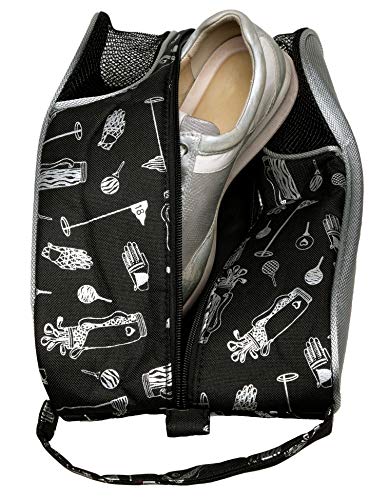 Women's Shoe Bag - Glove It - Ladies Shoe Bags For Travel & Storage - Womens Shoes Carrying Bag - Shoe Organizer - Mesh Air Flow Case - Gym, Sneaker, Traveling, Sports #TOP3