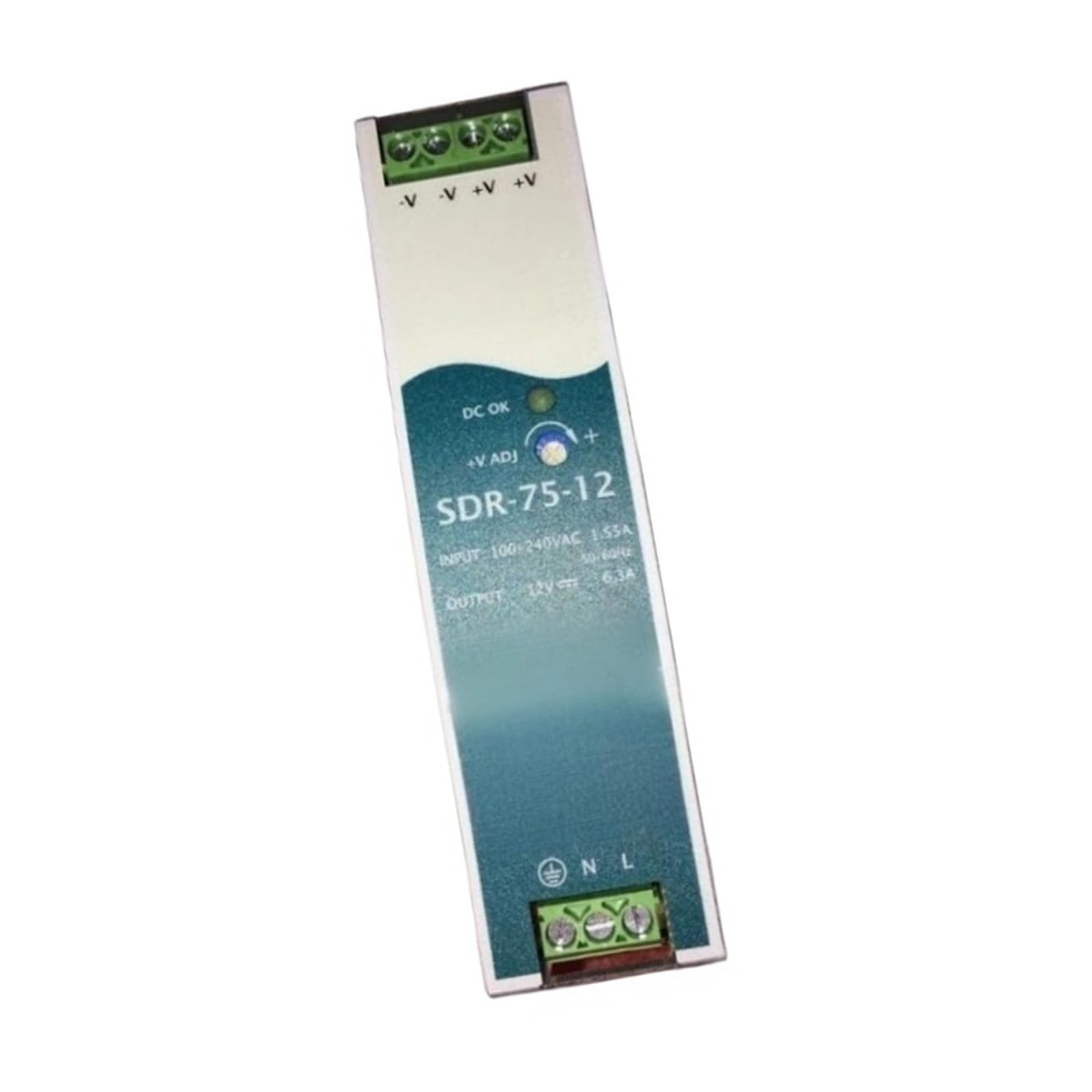 SDR-75-12 alimentation électrique sur rail DIN pour l'automatisation 5 pièces