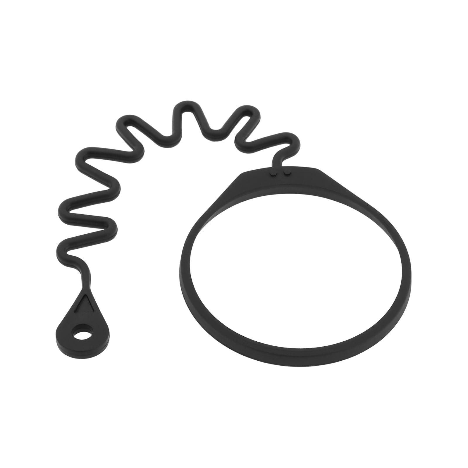 Cintura di sicurezza per tappo del serbatoio del carburante dell'auto fissata con coulisse compatibile con Mercedes-Benz Smart 451 09-14