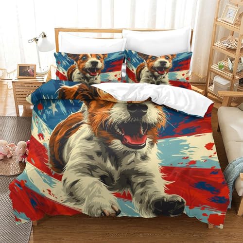Housse de couette 3D Super King 260x220 Vester avec 2 taies d'oreiller - 2